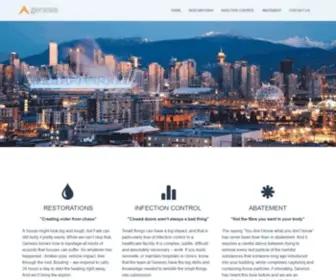 Genesisrestorations.com(Genesis Restorations) Screenshot