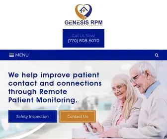 Genesisrpm.com(Genesis Remote Patient Management) Screenshot