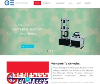 Genesissengineers.com(Genesiss Engineers) Screenshot