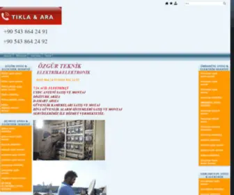 Genesisteknik.com(Elektrik&uydu servisi) Screenshot