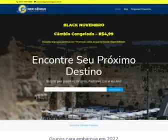 Genesisviagem.com.br(New Gênesis) Screenshot