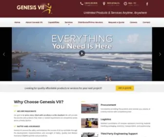Genesisvii.com(Genesis VII) Screenshot