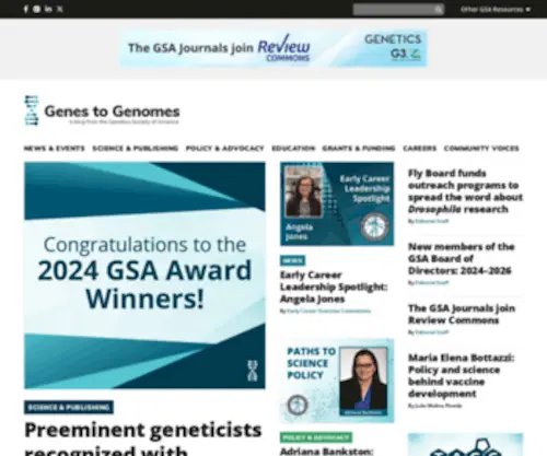 Genestogenomes.org(Genestogenomes) Screenshot