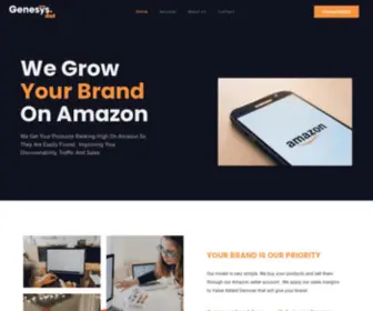 Genesysdot.com(Leading Amazon Brand Management Agency) Screenshot