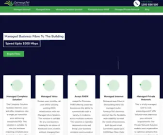 Genesystel.com.au(Contact GenesysTel for remote working our complete solution) Screenshot