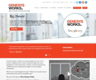 Genesysworks.org(Genesys Works) Screenshot