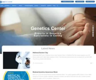 Geneticscenter.com(Geneticscenter) Screenshot