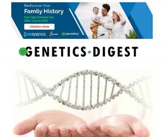 Geneticsdigest.com(Genetics Digest) Screenshot
