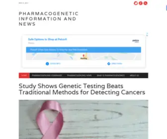 Geneticstimes.com(Pharmacogenetic Information and News) Screenshot