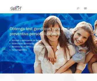 Genetictesting.com.co(Test Geneticos para medicina preventiva) Screenshot