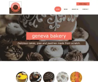 Genevabakery.com(Geneva Bakery Cafe) Screenshot