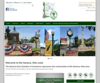 Genevachamber.org(Geneva Area Chamber of Commerce) Screenshot