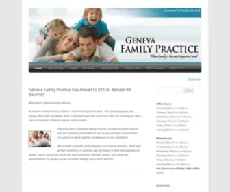 Genevafamilypractice.com(Geneva Family Practice) Screenshot