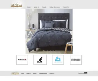 Genevahome.com(Geneva Home Fashion) Screenshot