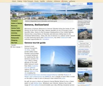 Geneva.info(Geneva Switzerland Travel Information) Screenshot