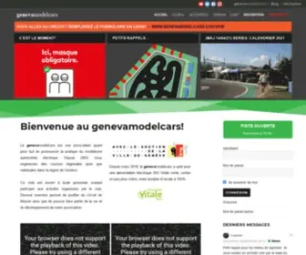 Genevamodelcars.ch(Association et circuit d'automodélisme à Genève) Screenshot