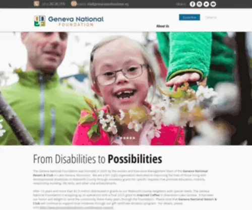 Genevanationalfoundation.org(The Geneva National Foundation) Screenshot