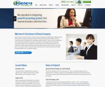 Genevasoftware.com(Geneva Software) Screenshot