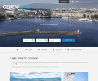 Geneve-Tourisme.ch(Geneva Tourism presents things to do in Geneva) Screenshot