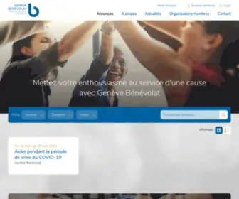 Genevebenevolat.ch(Bénévolat) Screenshot