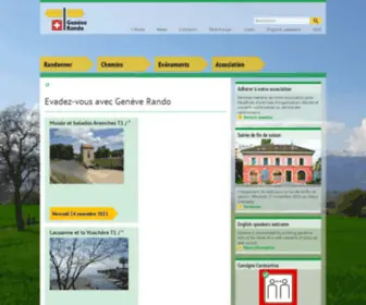 Geneverando.ch(GenèveRando) Screenshot