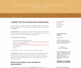 Genevieveabrial.com(Paris 8ème) Screenshot