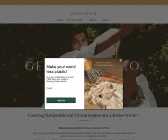 Genevieveandco.com(Genevieve & Co) Screenshot