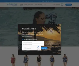 Genevieve.com.au(Woman's Swimwear) Screenshot