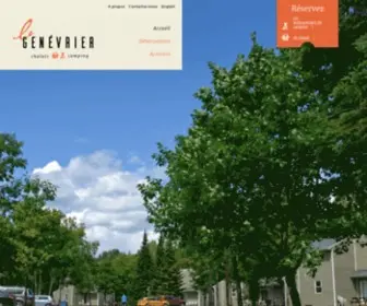 Genevrier.com(Genévrier) Screenshot
