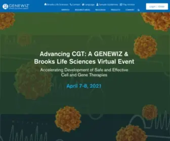 Genewiz.com(SOLID SCIENCE) Screenshot