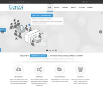 Genex.co.in(Genex Interactive) Screenshot