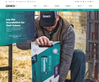Genex.coop(Homepage) Screenshot