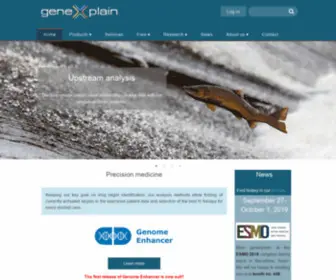 Genexplain.com(Genexplain) Screenshot