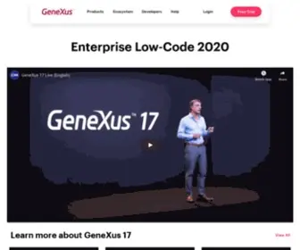 Genexus.com(Enterprise Low) Screenshot