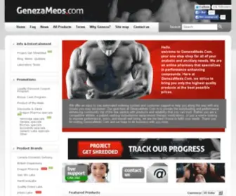 Genezameds.com(Buy Anabolic Steroids Online) Screenshot