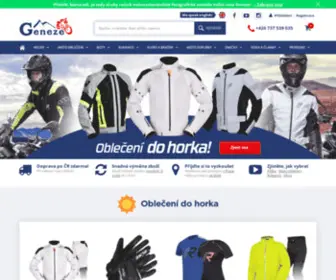 Geneze.cz(Helmy na motorku) Screenshot