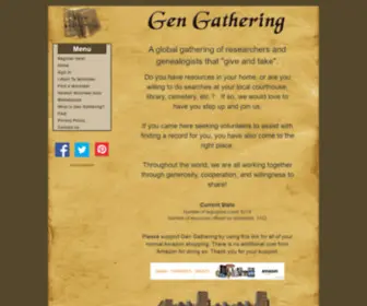 Gengathering.com(Gen Gathering) Screenshot