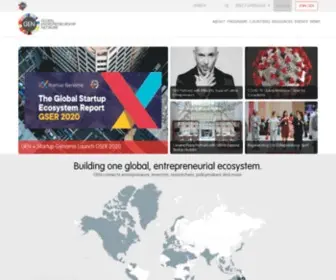 Genglobal.org(Global Entrepreneurship Network) Screenshot