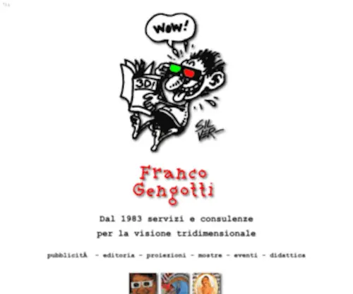 Gengotti.it(Franco Gengotti home page index) Screenshot