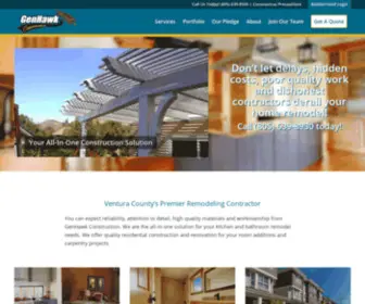 Genhawkconstruction.com(GenHawk Construction) Screenshot