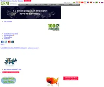 Geni.org(Global Energy Network Institute) Screenshot