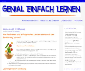 Genial-Einfach-Lernen.de(Leichteres Lernen) Screenshot