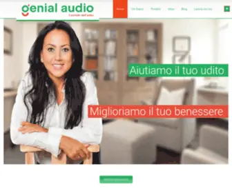 Genialaudio.com(Modalit) Screenshot