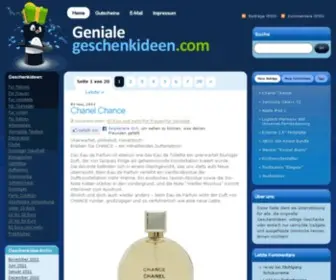 Geniale-Geschenkideen.com(レビトラで男の引退なし) Screenshot