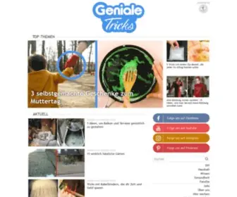 Geniale-Tricks.com(Geniale Tricks) Screenshot