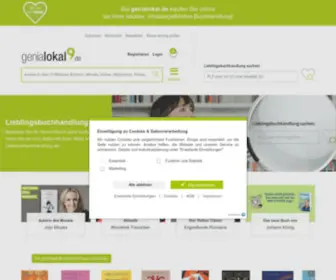 Genialokal.de(Bücher Online kaufen mal anders) Screenshot