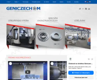 Geniczech.cz(Geniczech) Screenshot