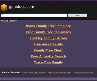 Genidocs.com(Genidocs) Screenshot