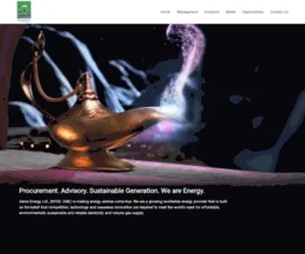 Genie.com(Genie Energy Ltd) Screenshot