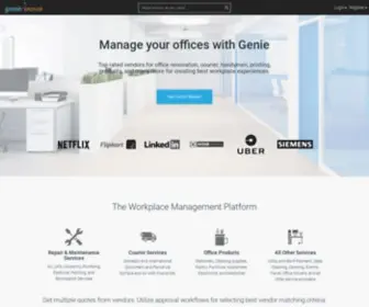 Geniebazaar.com(Find Local Contractors & Freelance professionals) Screenshot